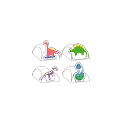 12 Formas de Papel Dinossauros 4