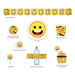 Artigos Festa Emojis