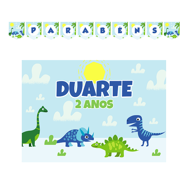 Kit Alegre Dinossauros 3 1