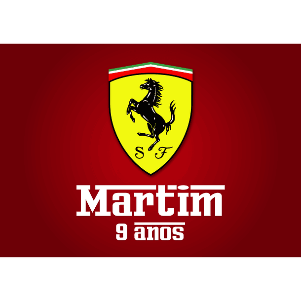 Artigos Aniversário Ferrari 1