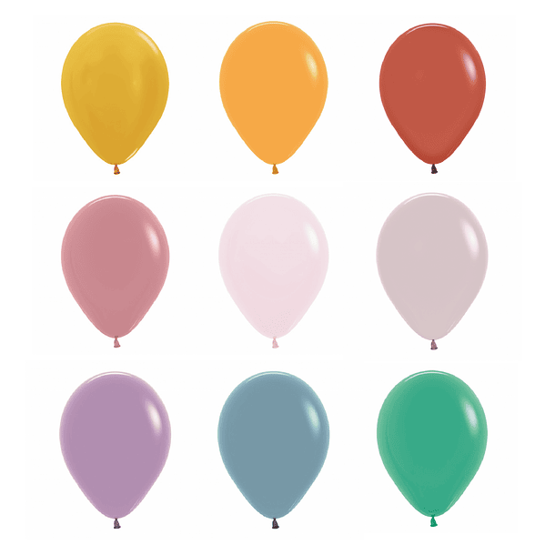10 Balões Matte e Pastel 30CMS 1