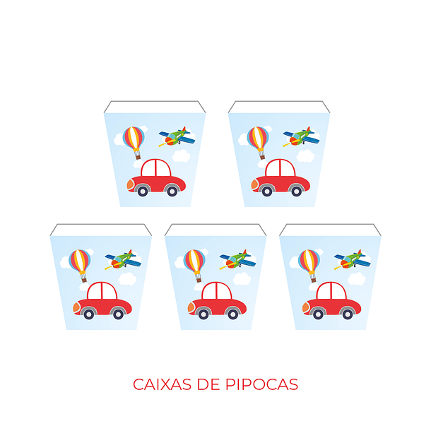 Artigos Aniversário Transportes 2 4