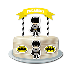 Cake Topper Batman Infantil