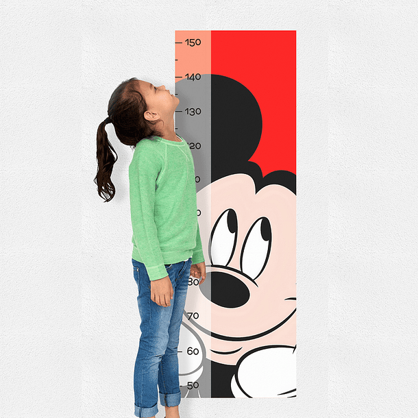 Régua de Parede Mickey 1