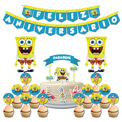 🇵🇹 Birthday Party Pack 🇵🇹 PT SpongeBob