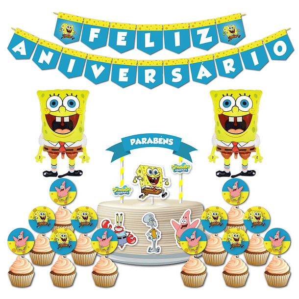 Birthday Party Pack PT SpongeBob 1