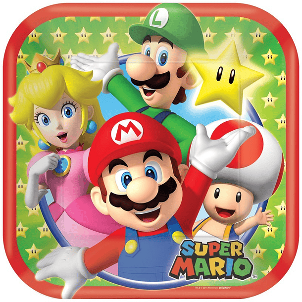 Pack Tema Aniversário Super Mario 2