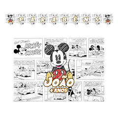 Kit Decoración Mickey Banda Diseñada  (Varias Opciones)