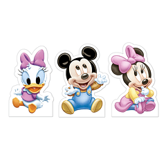 Figuras de Mesa Mickey e Minnie Bebé