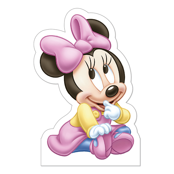 Figuras de Mesa Mickey e Minnie Bebé 4