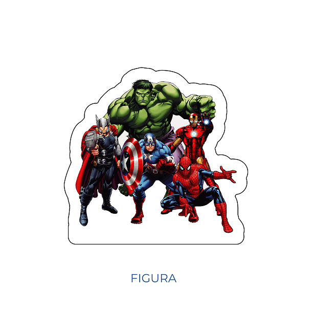 Artigos Aniversário Avengers (Super Heróis) 6