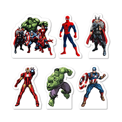 Figuras de Mesa Marvel (Superhéroes)