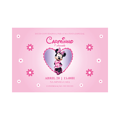 Convites Minnie