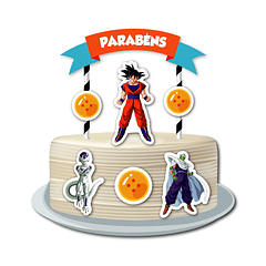 Cake Topper Dragon Ball 
