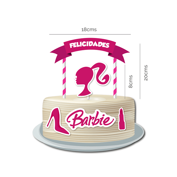 🇪🇦 Pack Festa Aniversário 🇪🇦 ES Barbie  2