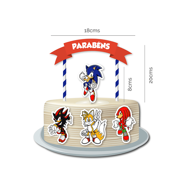 🇵🇹 Pack Festa Aniversário 🇵🇹  PT Sonic 3