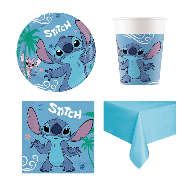 Pack Tema Aniversário Stitch  1