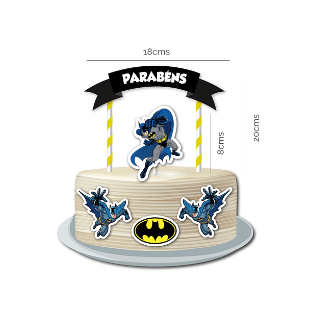 Pack Festa Aniversário PT Batman 3