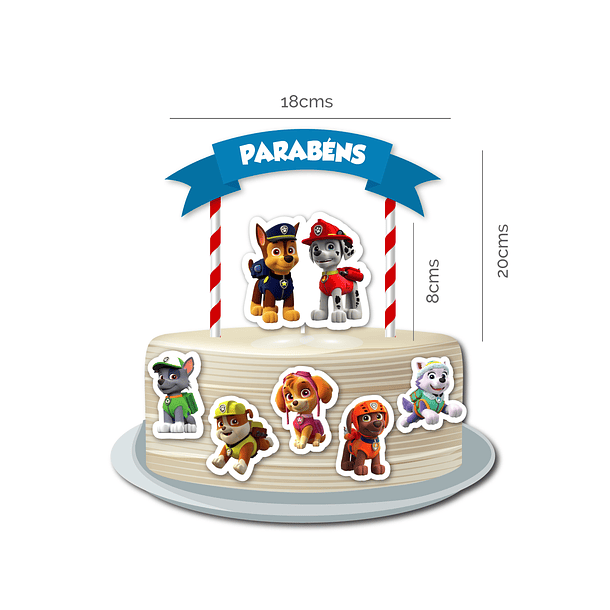 🇵🇹 Birthday Party Pack 🇵🇹 PT Paw Patrol 3