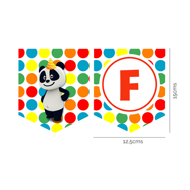 🇵🇹 Pack Festa Aniversário 🇵🇹 PT Panda Bolinhas 4