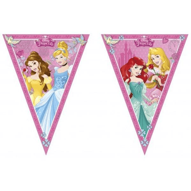 Bandeirola / Grinalda Princesas Disney 1