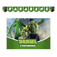 Kit Decoração Hulk (Várias_Opções) 