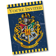 8 Convites Harry Potter 