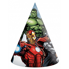 6 Chapéus Avengers (Super Heróis)