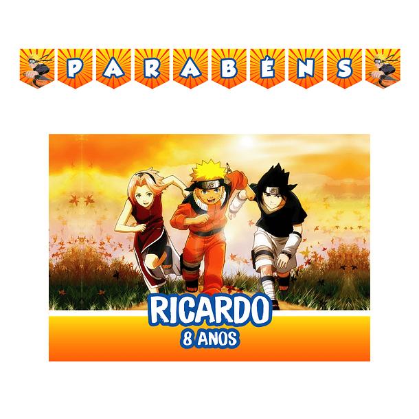 Kit Decoração Naruto (Várias_Opções)  1