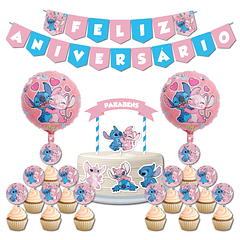🇵🇹 Birthday Party Pack 🇵🇹 PT Stitch Angel