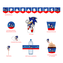 Artículos de Cumpleaños Sonic
