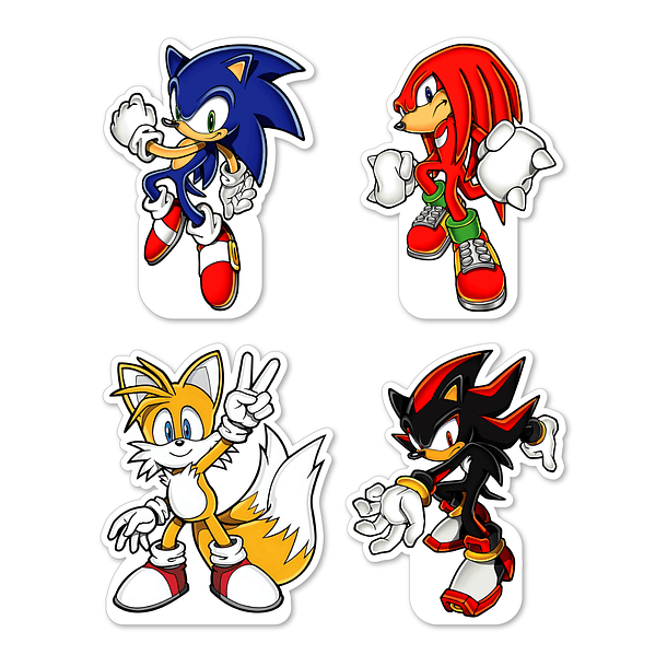 Figuras de Mesa Sonic  1