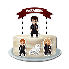 Cake Topper Harry Potter Kids