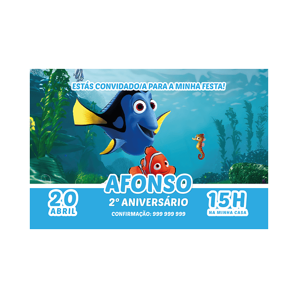 Convites Nemo 1