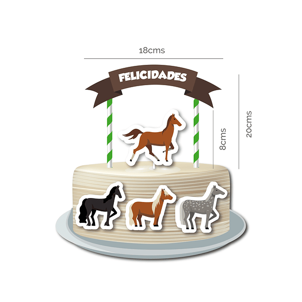 🇪🇦 Pack Festa Aniversário 🇪🇦 ES Cavalo  3