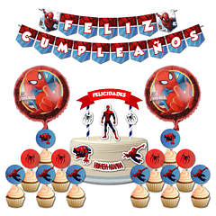 🇪🇦 Pack Fiesta Cumpleaños 🇪🇦 ES Spider Man