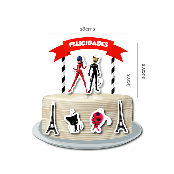 🇪🇦 Pack Fiesta Cumpleaños 🇪🇦 ES Ladybug 3