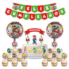 🇪🇦 Pack Fiesta Cumpleaños 🇪🇦 ES Super Mario