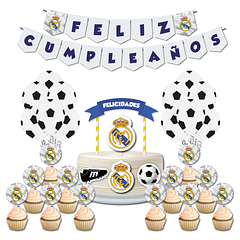 🇪🇦 Pack Fiesta Cumpleaños 🇪🇦 ES Real Madrid
