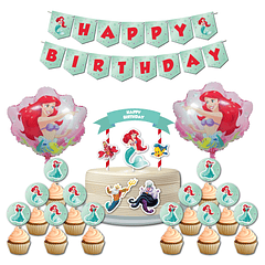 🇬🇧 Birthday Party Pack 🇬🇧 UK The Little Mermaid