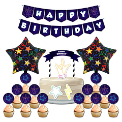 🇬🇧 Birthday Party Pack 🇬🇧 UK Neon