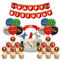 🇬🇧 Birthday Party Pack 🇬🇧 UK Ninjago