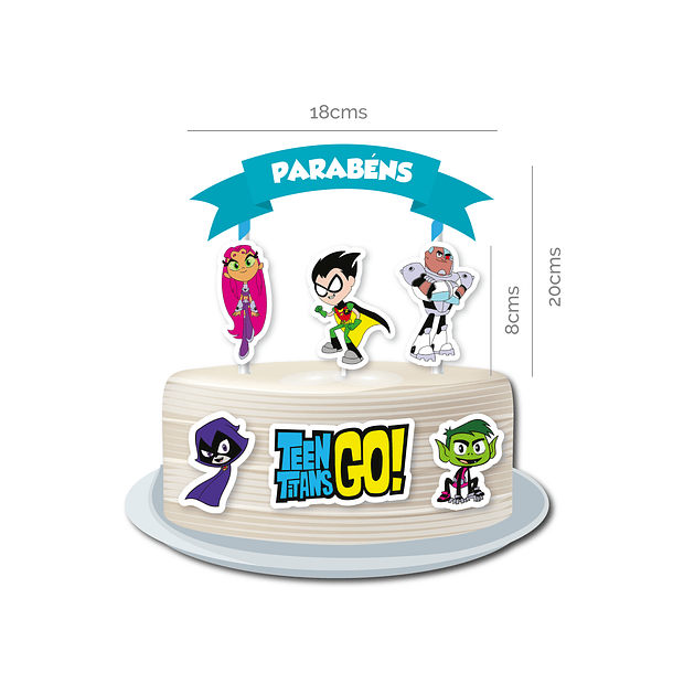 🇵🇹 Birthday Party Pack 🇵🇹 PT Teen Titans 3