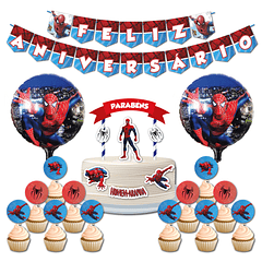🇵🇹 Birthday Party Pack 🇵🇹 PT Spider Man