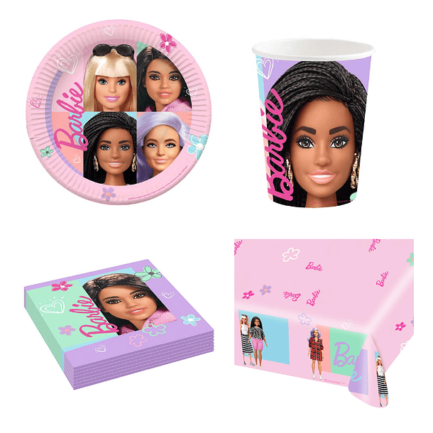 Pack Tema Aniversário Barbie 1