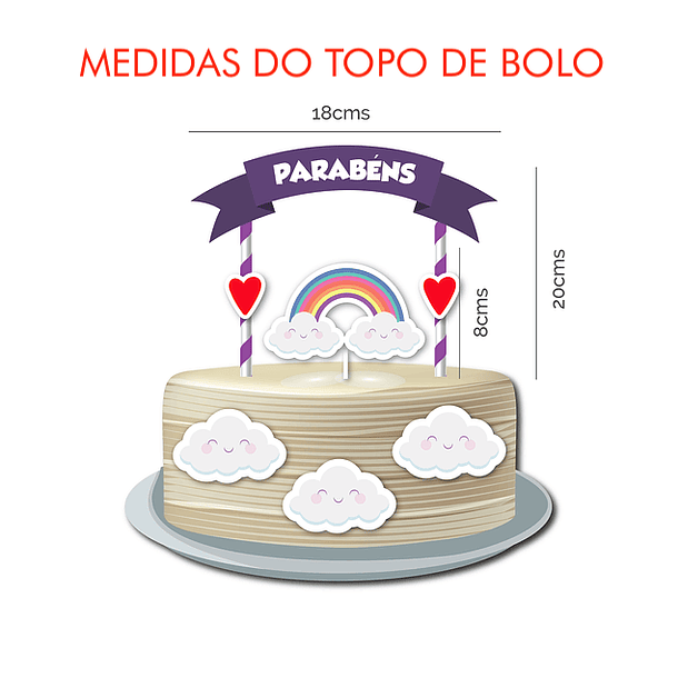 Cake Topper “Bento Totó” 2