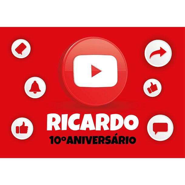 Artigos Aniversário Youtube 2