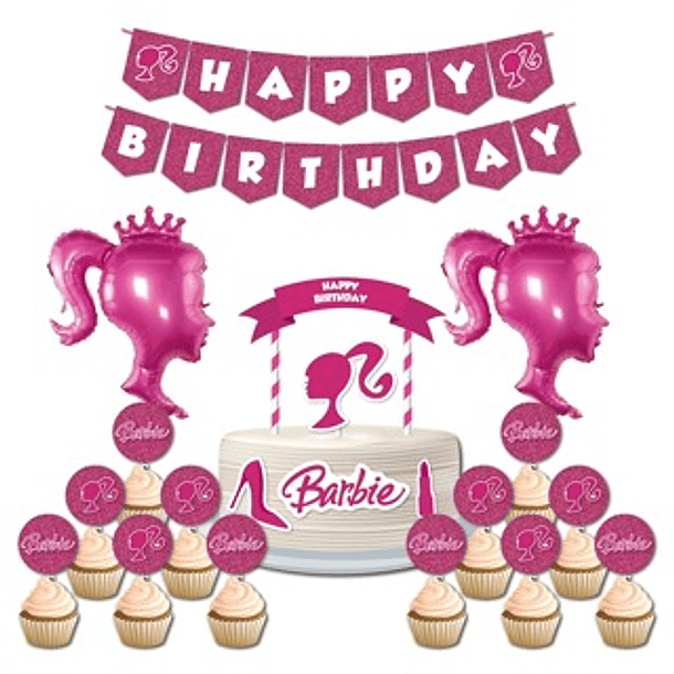 Birthday Party Pack Barbie 8