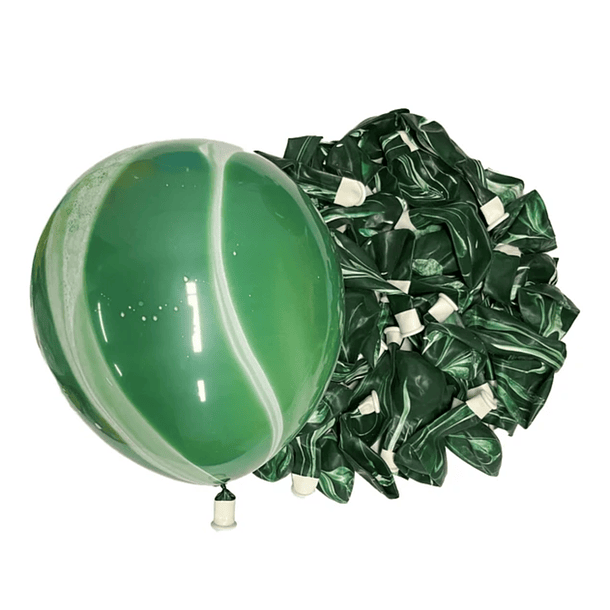 10 Marble Balloons 30CM 5