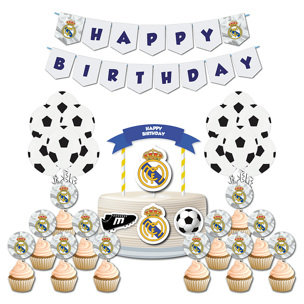 Birthday Party Pack Real Madrid 8